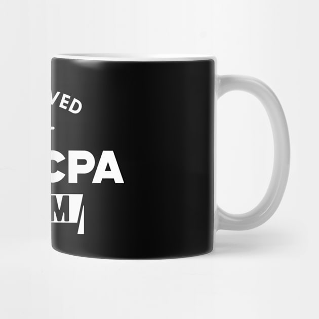 CPA Exam Survivor - I survived the cpa exam by KC Happy Shop